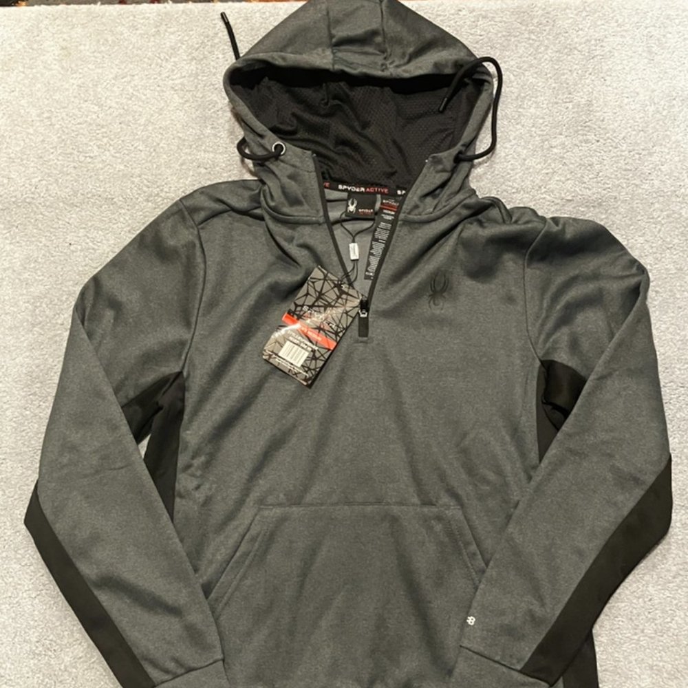 SPYDER Hoodie Men's Medium in Dark Grey